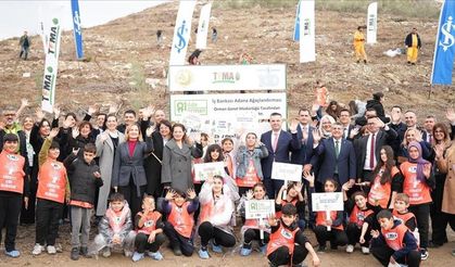 İş Bankası'nın '81 İlde 81 Orman' projesi Adana ile devam ediyor