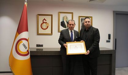 Horeca Depot Yönetim Kurulu Başkanı Tanrıkulu'na Galatasaray'dan teşekkür beratı