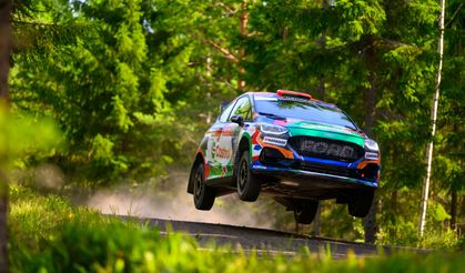 Castrol Ford Team Türkiye Finlandiya Rallisi'nde beşinci oldu