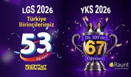 Vitamin LGS ve Raunt'tan 2026 sınav sonuçlarında güçlü performans