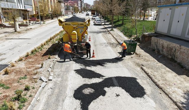 Büyükşehir’den Elbistan Güvenlik Caddesi’nde Çalışma