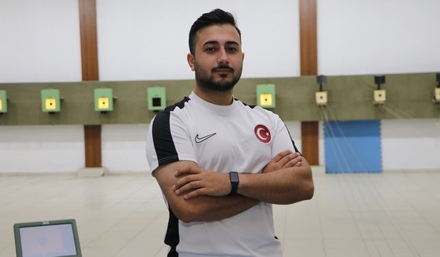 Avrupa şampiyonu milli atıcı Tunahan Tatoğlu, Dünya Şampiyonası'na odaklandı