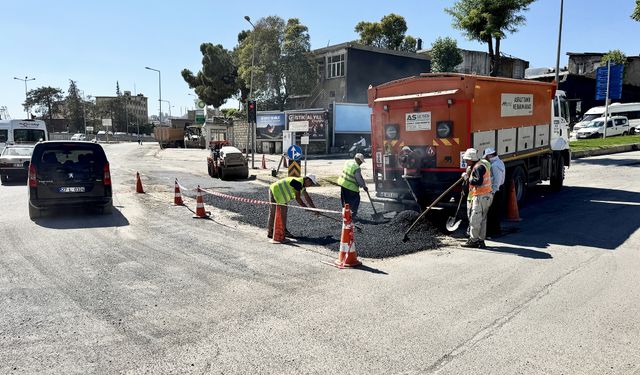 KASKİ Altyapısı Tamamlanan Yollarda Tamiratlarını Sürdürüyor