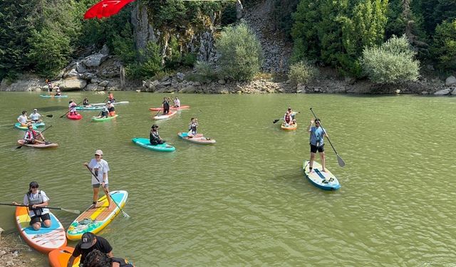 Kahramanmaraş'ta kano festivali düzenlendi
