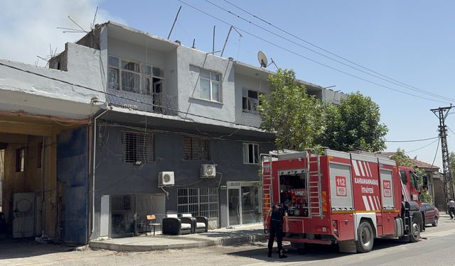 Kahramanmaraş'ta iş yerinde çıkan yangın söndürüldü