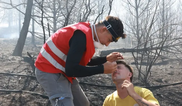 Türk Kızılayı'ndan yangınla mücadeleye tam destek