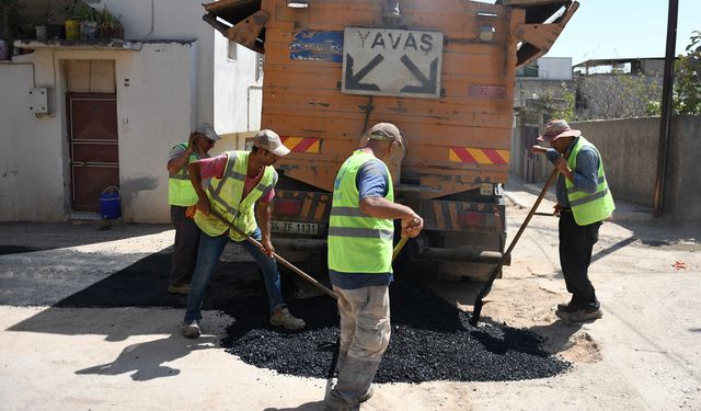 Namık Kemal’de Asfalt Çalışması Başladı