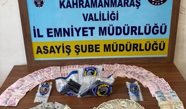 Kahramanmaraş'ta çeşitli suçlardan aranan 25 zanlı tutuklandı