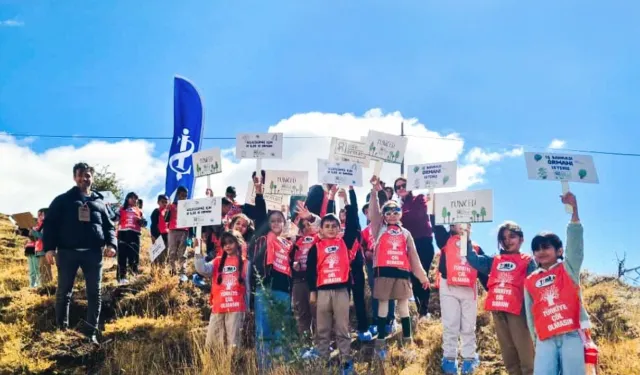 İş Bankası'nın '81 İlde 81 Orman' projesi Tunceli'de sürüyor