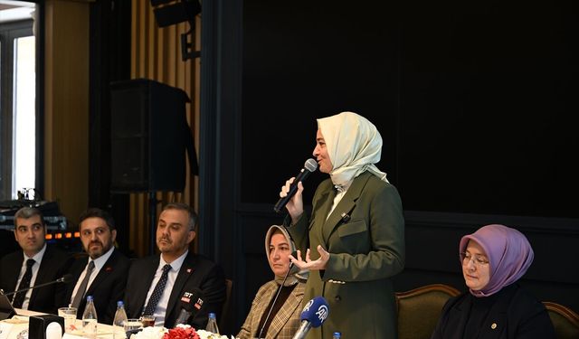 AK Parti Genel Başkan Yardımcısı Kaya, Kahramanmaraş'ta kadın girişimcilerle buluştu: