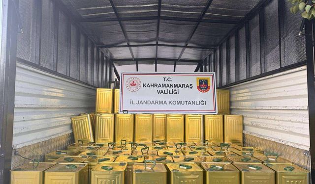 Kahramanmaraş'ta 3 bin 200 litre sahte zeytinyağı ele geçirildi