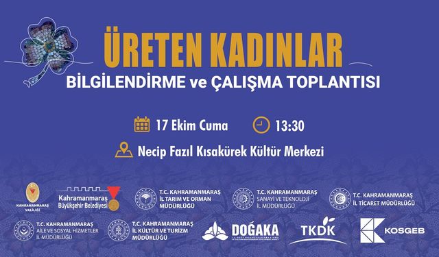 Kadınlara Sağlanan Destek ve Projeler Masaya Yatırılacak