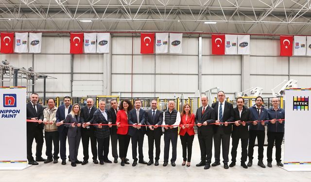 Nippon Paint-Betek su bazlı üretim tesisini devreye aldı