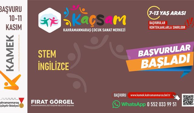 KAÇSAM’da Yeni Dönem Kurs Kayıtları Başladı