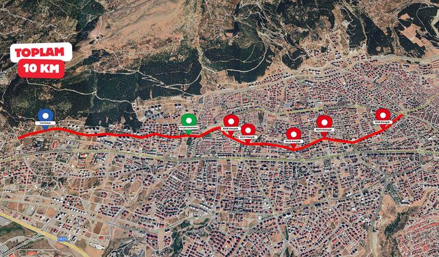 Şehrin Doğusuyla Batısının Bağlantısı Güçleniyor