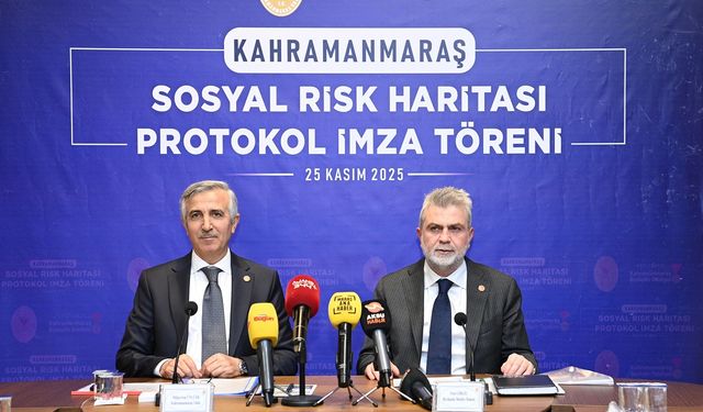 Kahramanmaraş’tan Türkiye’de Bir İlk Daha; Sosyal Risk Haritası Oluşturuluyor
