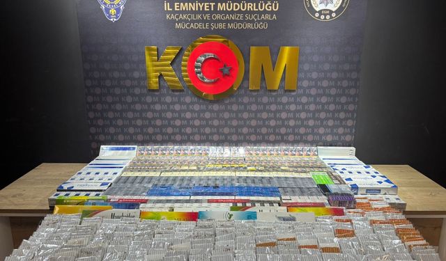 Kahramanmaraş'ta gümrük kaçakçılığı operasyonunda 4 şüpheli hakkında işlem yapıldı