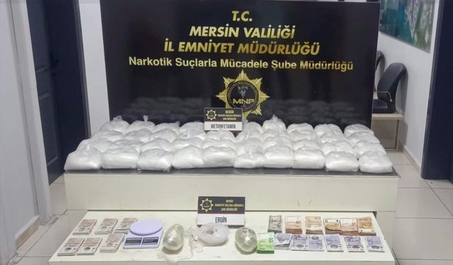 38 kilo 590 gram sentetik uyuşturucu ele geçirildi
