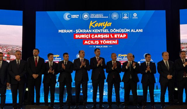 Bakan Kurum: 'Bakanlık olarak Konyamıza yapmış olduğumuz yatırımların toplam tutarı 229 milyar lirayı aştı'