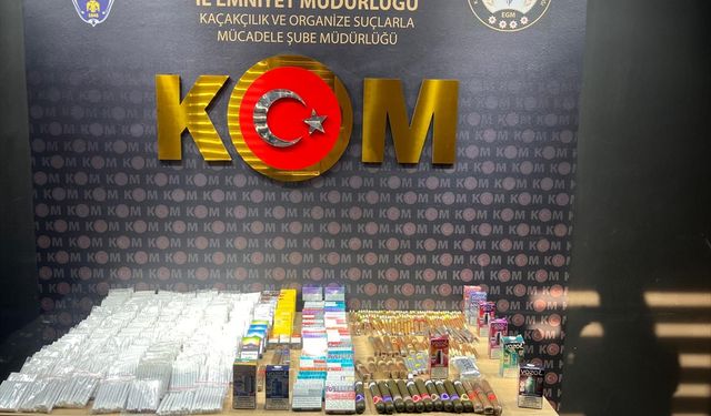 Kahramanmaraş'ta kaçakçılık operasyonunda 2 zanlı gözaltına alındı