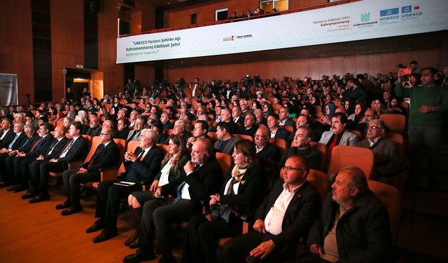 Kahramanmaraş'ta 'UNESCO Yaratıcı Şehirler Ağı Bilgilendirme Toplantısı' düzenlendi