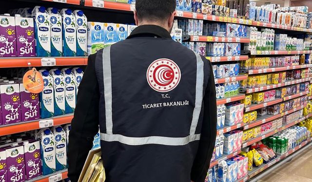 Marketlerde 'fahiş fiyat artışı' denetimi yapıldı