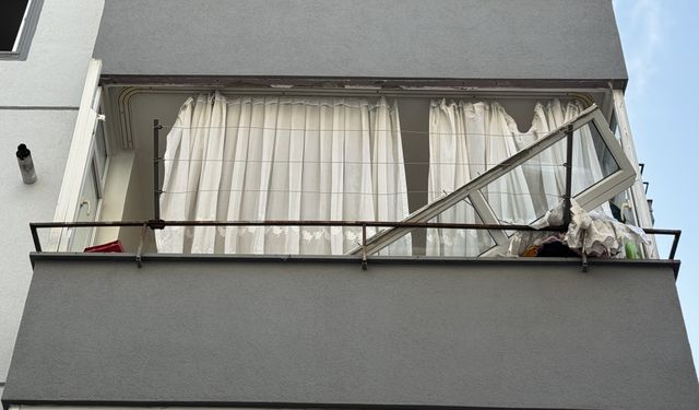 Kahramanmaraş'ta apartmanda yaşanan doğal gaz patlamasında 1 kişi yaralandı