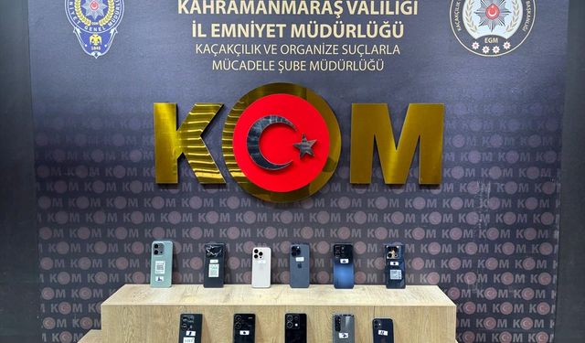 Kahramanmaraş'ta kaçakçılık operasyonunda 3 şüpheli yakalandı