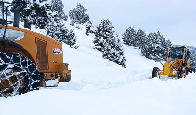 Büyükşehir, Karla Mücadeleyi Koordineli Şekilde Sürdürüyor