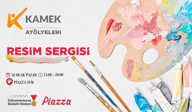 KAMEK’ten Renkli Final; Yıl Sonu Resim Sergisi Sanatseverlerle Buluşuyor