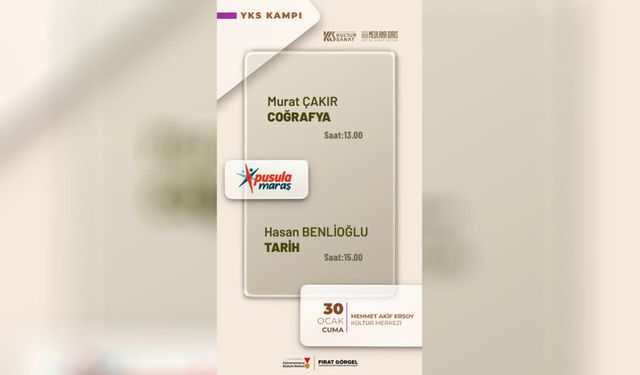 YKS Kampı Coğrafya ve Tarih Dersleri ile Sona Eriyor