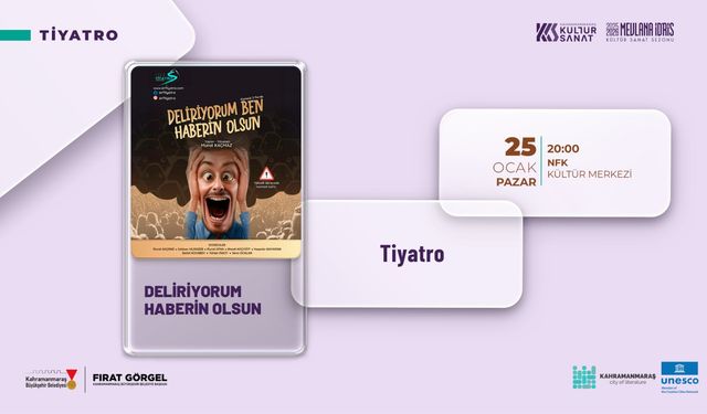 Büyükşehir’den 25 Ocak’ta Çocuklar ve Yetişkinler İçin Tiyatro Şöleni