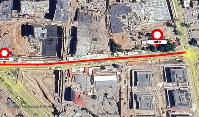 Trabzon Bulvarı’nda Kısmi Yol Kapama!