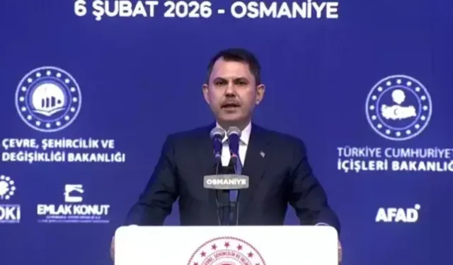 Bakan Kurum, 6 Şubat Depremleri Anma Programı ve Toplu Açılış Töreni'nde konuştu: