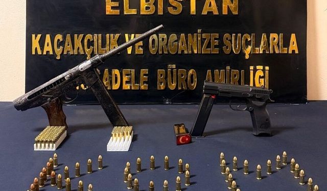 Kahramanmaraş'ta silah kaçakçılığı operasyonunda yakalanan 1 zanlı tutuklandı