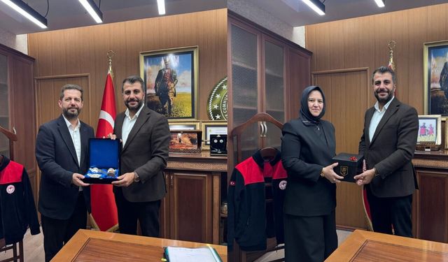 Gastromaraş Mürüvvetin Mutfağı Akademisi kurucularından İl Tarım Müdürü Ramazan Bilir’e Ziyaret