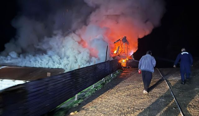 Kahramanmaraş'ta evde çıkan yangında 1 kişi hayatını kaybetti
