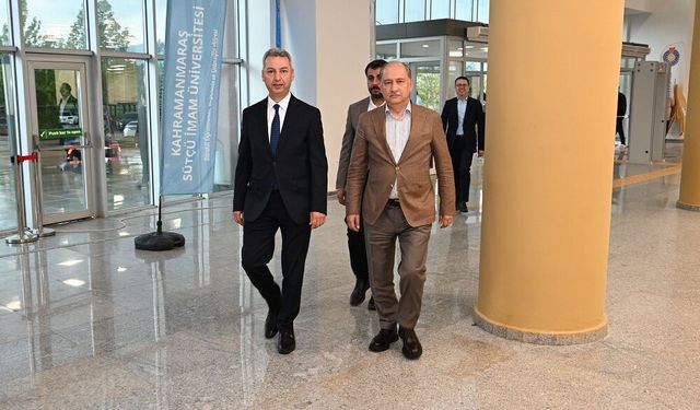 Tarım ve Orman Bakan Yardımcısı Abdulkadir Polat’tan Rektör Okumuş’a Hayırlı Olsun Ziyareti