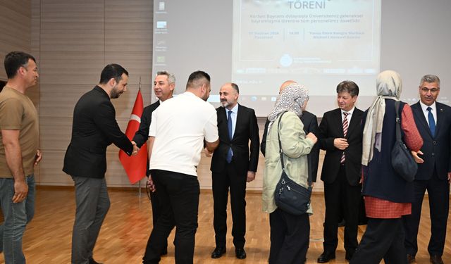 KSÜ Ailesi Geleneksel Bayramlaşma Töreniyle Bir Araya Geldi