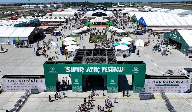 Sıfır Atık Festivali Atatürk Havalimanı'nda başladı