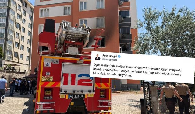Başkan Görgel’den Yangında Hayatını Kaybeden Vatandaşlar İçin Taziye Mesajı