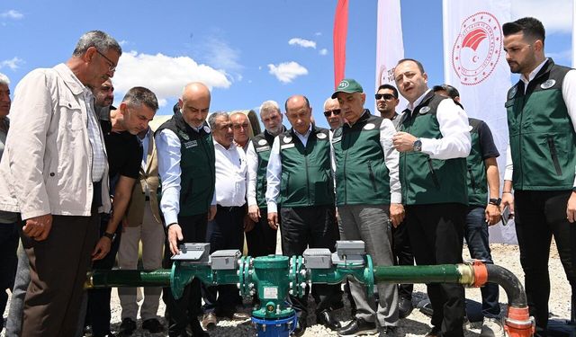Kartalkaya Sulama Projesinde Son Durum Yerinde İncelendi