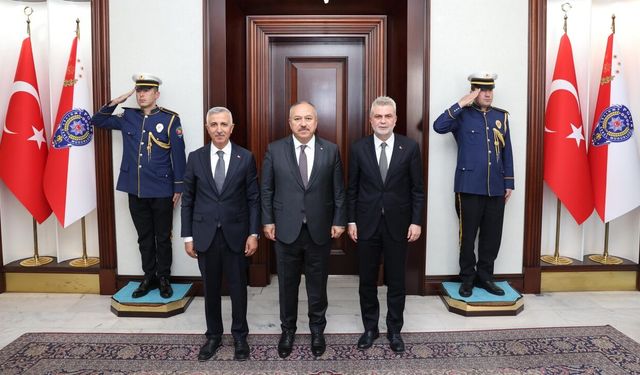 Vali Ünlüer ve Başkan Görgel’den Emniyet ve AFAD’a Ziyaret