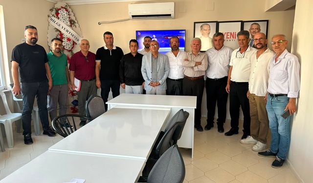 Kahramanmaraş Yeni Parti De Kongre Süreci Öncesi Güçlü Birliktelik: 11 İlçe Başkanından Ünal Ateş’e Tam Destek!
