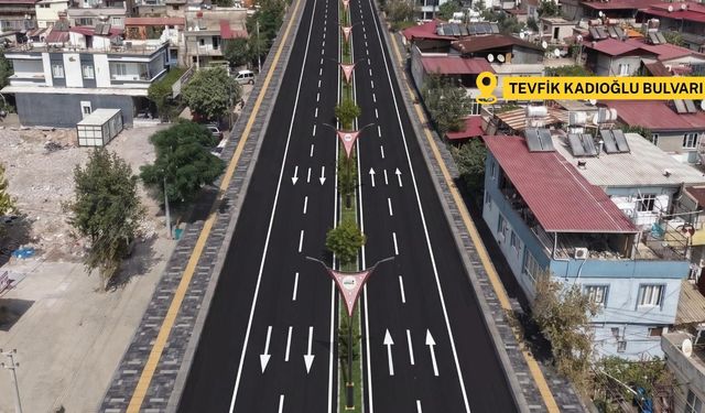 Büyükşehir’den Tevfik Kadıoğlu Bulvarı’nda Ulaşımı İyileştirecek Müdahale