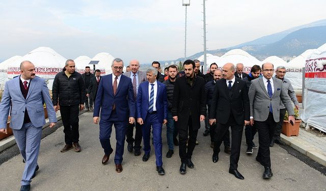 Vali Ünlüer ve Başkan Güngör, KSÜ’de Ziyaret ve İncelemelerde Bulundu