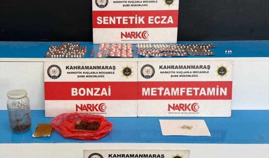 Kahramanmaraş merkezli uyuşturucu operasyonunda yakalanan şüphelilerden 39'u tutuklandı
