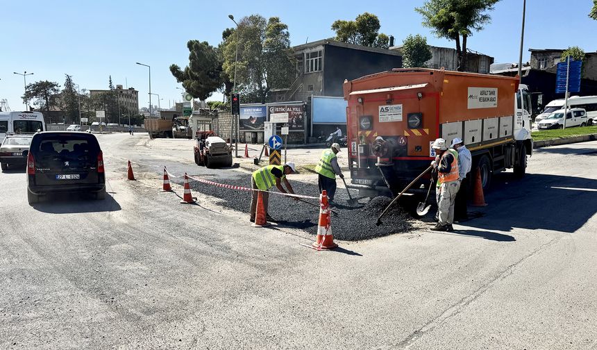KASKİ Altyapısı Tamamlanan Yollarda Tamiratlarını Sürdürüyor