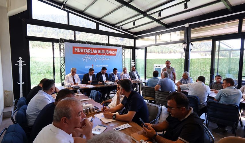 Göksun’da Büyükşehir’in Yatırım ve Projeleri Masaya Yatırıldı