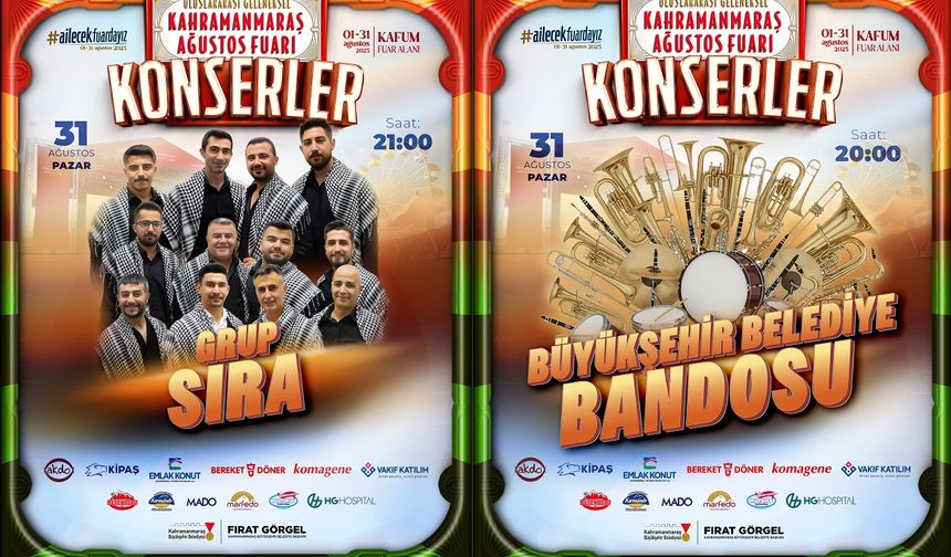 Geleneksel Ağustos Fuarı Muhteşem Bir Finalle Sona Eriyor